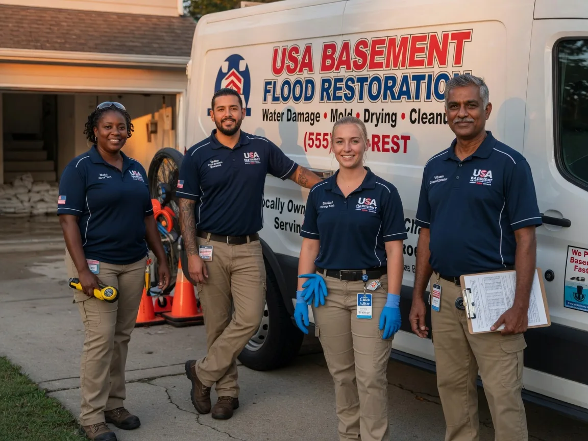 Basement Flood Cleanup company in Fredericksburg, OH
